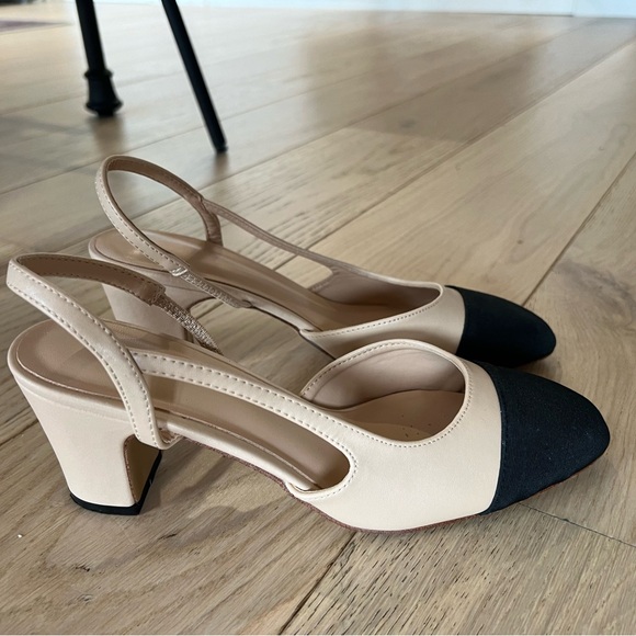 Cap Toe Pumps - Picture 3 of 3